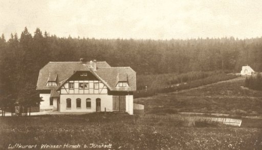 um 1910 hieß der Gasthof "Berghof" noch "Weisser Hirsch" 